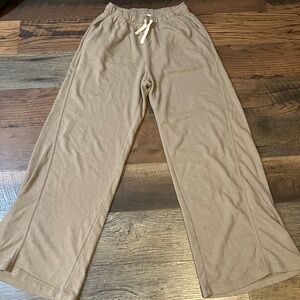 Aerie lightweight wide leg lounge pants